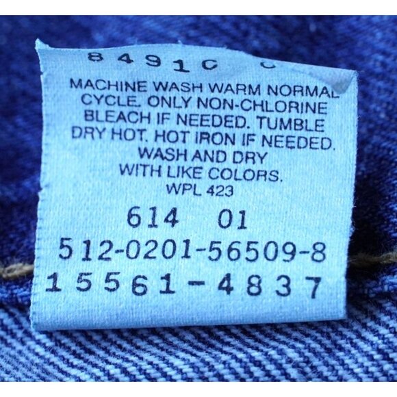 Vintage Levis 560 Mom Jeans Womens Size 10 Mis S Loose Fit Straight Leg High Wai - Picture 4 of 10